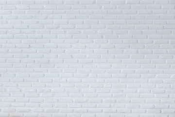 White brick wall for background and textured