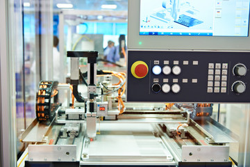 CNC machine for laser cutting of metal