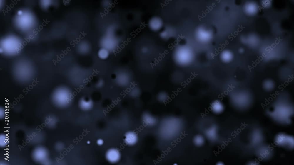 Poster pleasant movement of particles. bokeh. the microcosm. purple particles. digital wallpaper. seamless 