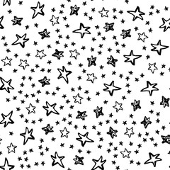 seamless stars pattern