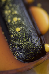 Abstract Macro Photo of Liquids Mixed in Lab