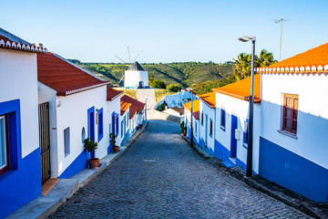The traditional village Odeceixe in west Algarve, Portugal - obrazy, fototapety, plakaty