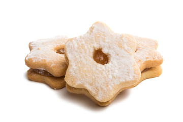 christmas cookies isolated