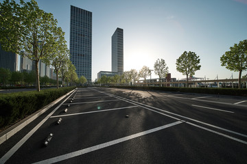 Obraz premium dalian city donggang cbd