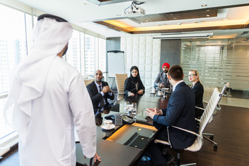 Business team in Dubai