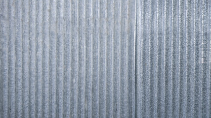 Sheet galvanized corrugated