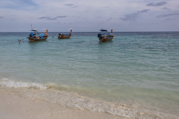 fishing boat on beach