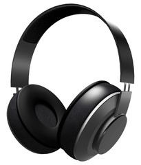 Casque audio noir