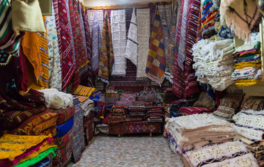 typical clothing stores in Morocco