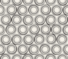 Vector seamless pattern. Modern stylish abstract texture. Repeating geometric tiles