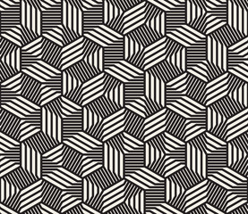 Vector seamless pattern. Modern stylish abstract texture. Repeating geometric tiles