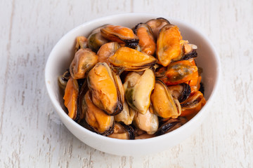 Tasty sea clams