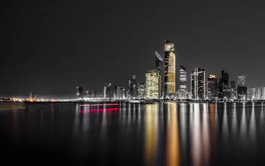 Foto auf Glas Mein Gotham, mein Abu Dhabi © Pranav