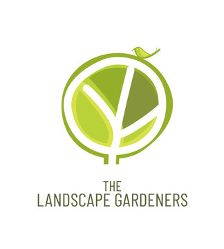 logo, image de marque, logotype pour un pépiniériste, paysagiste, jardinier