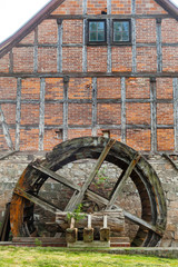 historische Mittelmühle in Hoym Sachsen Anhalt