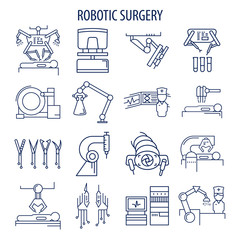 Robotic surgery set