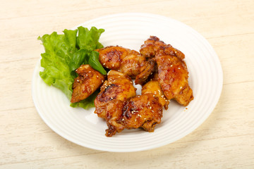 Teriyaki thighs