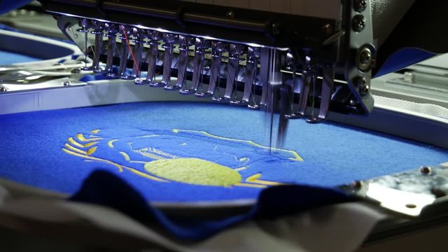 Computerized embroidery machines