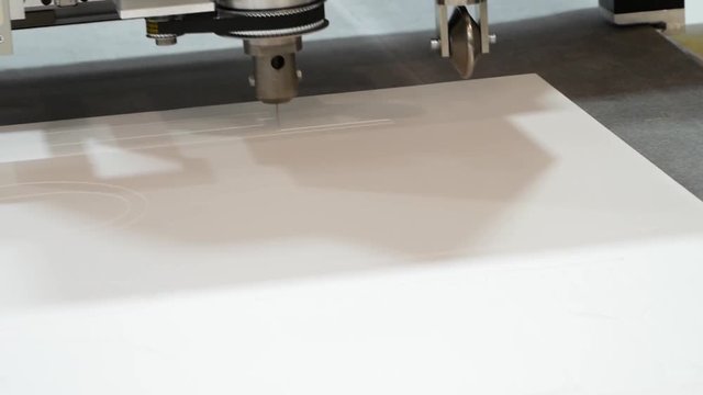 Plastic engraving with CNC machine