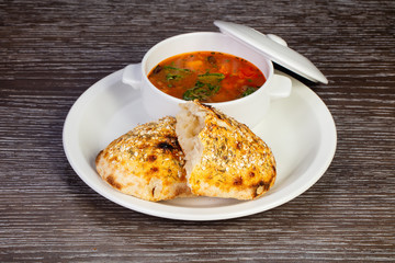 Ligurian minestrone soup