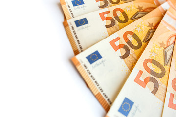 50 euro bills euro banknotes money