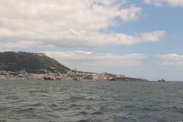 Blick auf Gibraltar