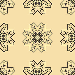 Vintage seamless pattern