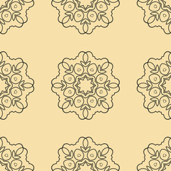 Vintage seamless pattern