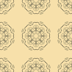 Vintage seamless pattern
