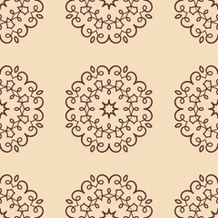 Vintage seamless pattern
