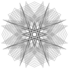 Obraz premium Sacred geometry. Alchemy, religion, philosophy, spirituality, hipster symbols and elements