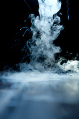 liquid nitrogen steam - obrazy, fototapety, plakaty