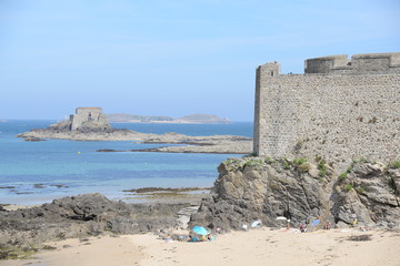 Küste bei Saint-Malo, Bretagne