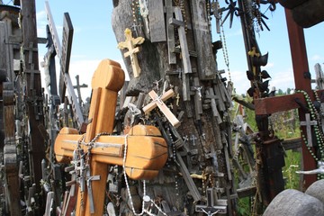 Crosses on top of Crosses at Hill of Crosses