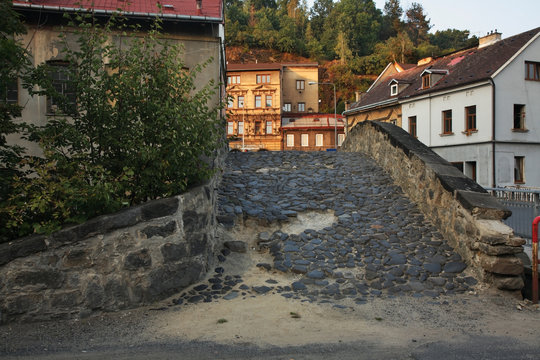 Sheep bridge - Ovci most in Decin. Czech Republic