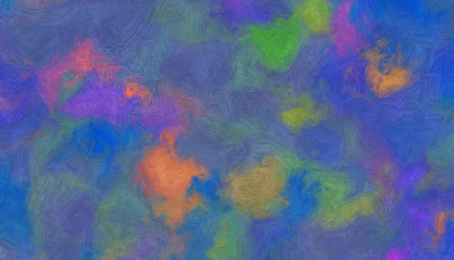 Abstract art background. Oil painting style on canvas. Warm colorful texture. Soft paint brushstrokes. Modern art. Contemporary artistic print. Template for design products decoration. Creative decor.