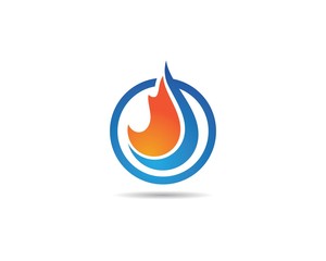 Fire flame Logo Template