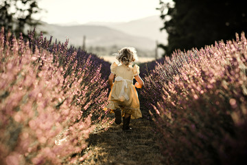 Child In Lavender
