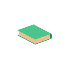 book colored icon. Element of school icon for mobile concept and web apps. Detailed book icon can be used for web and mobile. Simple icon