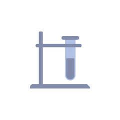 Tube on a support colored icon. Element of school icon for mobile concept and web apps. Detailed Tube on a support icon can be used for web and mobile. Simple icon