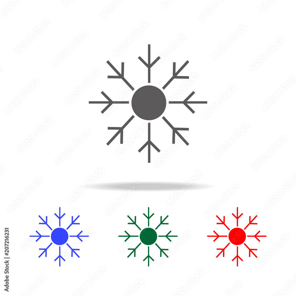 Poster blizzard icon. elements of weather in multi colored icons. premium quality graphic design icon. simp