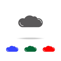 hail whether icon. Elements of weather in multi colored icons. Premium quality graphic design icon. Simple icon for websites, web design, mobile app, info graphics