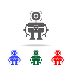 robot doctor icons. Elements of robots in multi colored icons. Premium quality graphic design icon. Simple icon for websites, web design, mobile app, info graphics