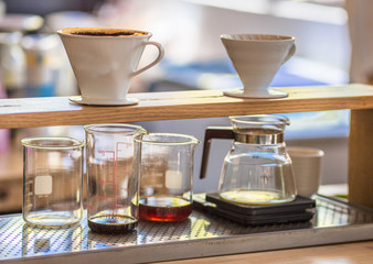 Coffee (Drip Coffee) makes the coffee flavor. It is delicious and it creates a selling point and attracts more customers.