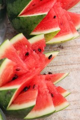 Fresh watermelon is delicious at street food