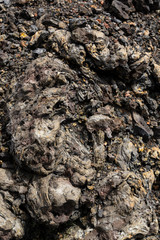 Lava Detail in Galapagos Islands, Ecuador