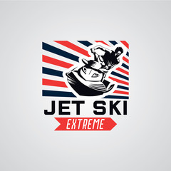 Jet Ski Logo Designs Template