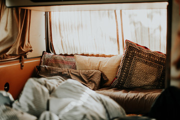 Morning in the van