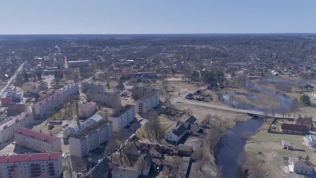 17940_Concrete_buildings_and_houses_on_the_small_town_of_Valga_Estonia.mp4