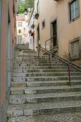Street in Sintra, Portugal.